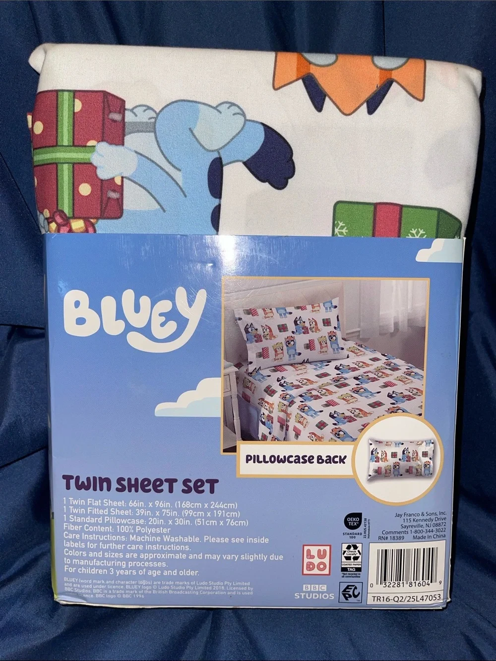 Bluey official twin